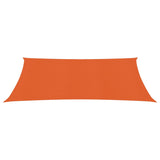 VidaXL Zonnezeil 160 g m² 2x3,5 m HDPE oranje