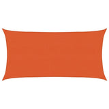 Vidaxl zonnezeil 160 g m² 2x4 m hdpe oranje