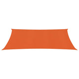 VidaXL Zonnezeil 160 g m² 2x5 m HDPE oranje