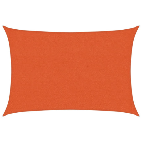 Vidaxl zonnezeil 160 g m² 2,5x4 m hdpe oranje