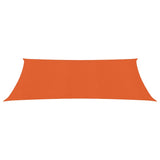 VidaXL Zonnezeil 160 g m² 2,5x5 m HDPE oranje