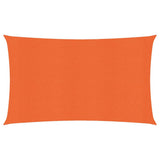 Vidaxl zonnezeil 160 g m² rechthoekig 4x7 m hdpe oranje