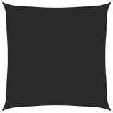 Vidaxl zonnezeil 160 g m² 5x5 m hdpe zwart