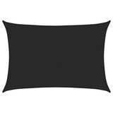 Vidaxl zonnezeil 160 g m² 2x3 m hdpe zwart