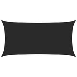 Vidaxl zonnezeil 160 g m² 2x3,5 m hdpe zwart