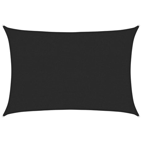 Vidaxl zonnezeil 160 g m² 2,5x3,5 m hdpe zwart