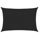 Vidaxl zonnezeil 160 g m² 2,5x4 m hdpe zwart