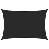 Vidaxl zonnezeil 160 g m² 3x4,5 m hdpe zwart