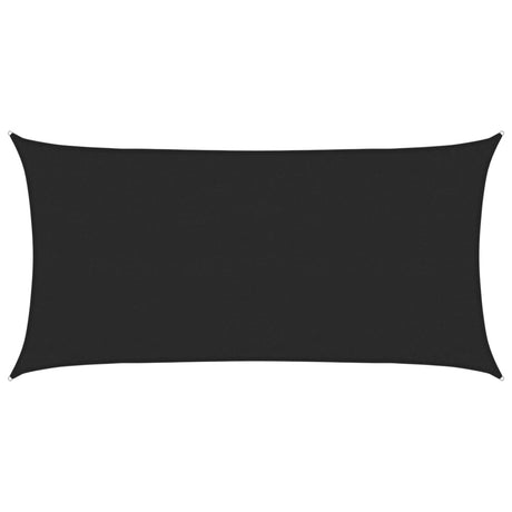 Vidaxl zonnezeil 160 g m² 3x6 m hdpe zwart