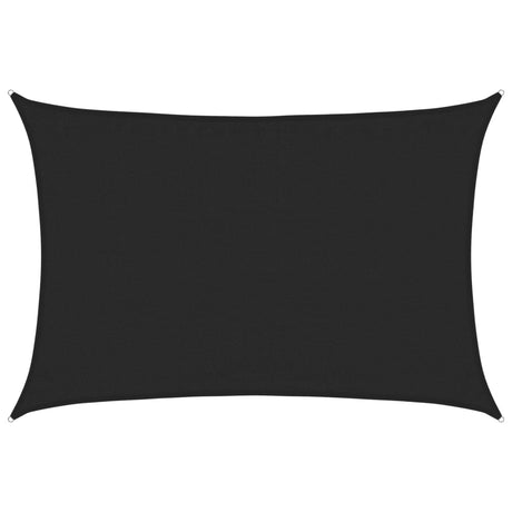 Vidaxl zonnezeil 160 g m² 3,5x5 m hdpe zwart