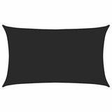 Vidaxl zonnezeil 160 g m² 5x8 m hdpe zwart