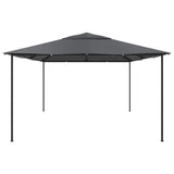 Vidaxl prieel 180 g m² 4x4x3 m antracietkleurig