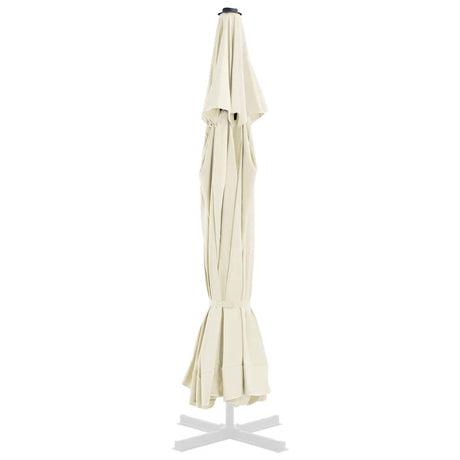 Vidaxl vervangingsdoek voor parasol 515 cm zandkleurig
