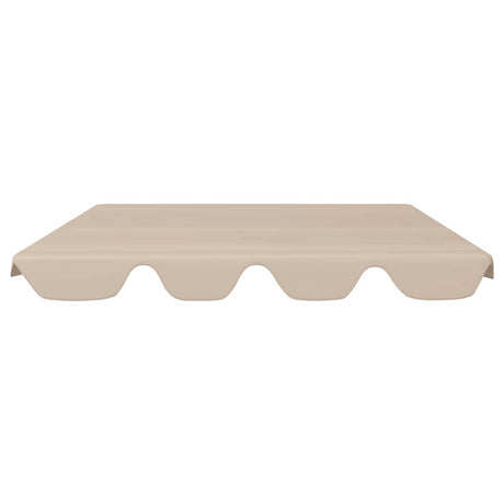 Vidaxl vervangingsluifel voor schommelbank 188 168x145 110 cm beige