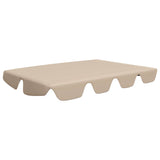 VidaXL Vervangingsluifel voor schommelbank 150 130x105 70 cm beige