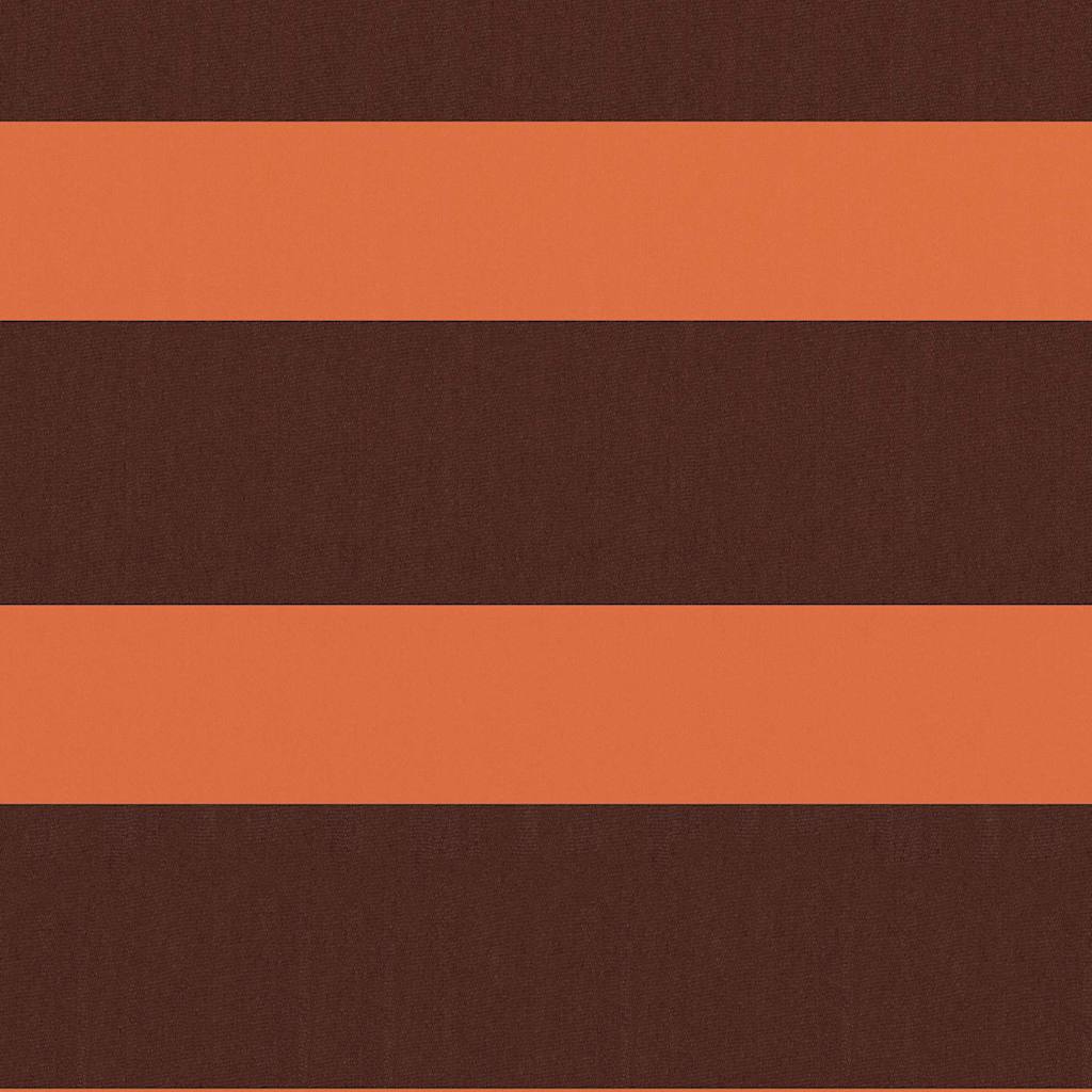 Vidaxl balkonscherm 75x400 cm oxford stof oranje en bruin