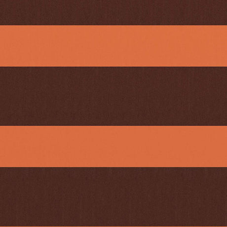 Vidaxl balkonscherm 75x400 cm oxford stof oranje en bruin