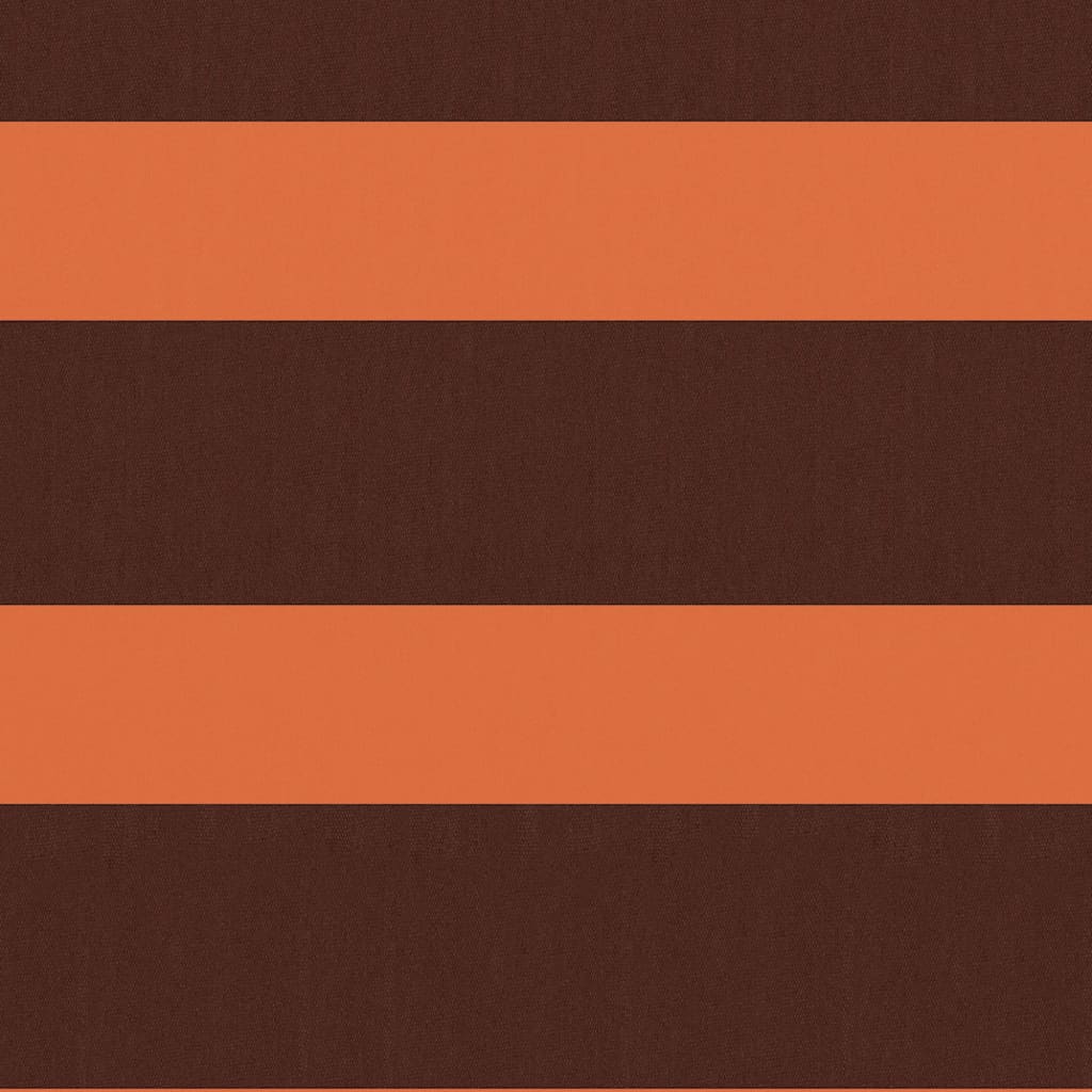 Vidaxl balkonscherm 120x300 cm oxford stof oranje en bruin