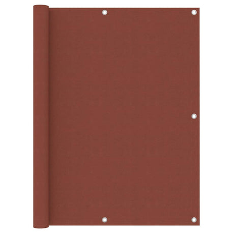 Vidaxl balkonscherm 120x400 cm oxford stof terracotta