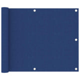 Vidaxl balkonscherm 75x400 cm oxford stof blauw