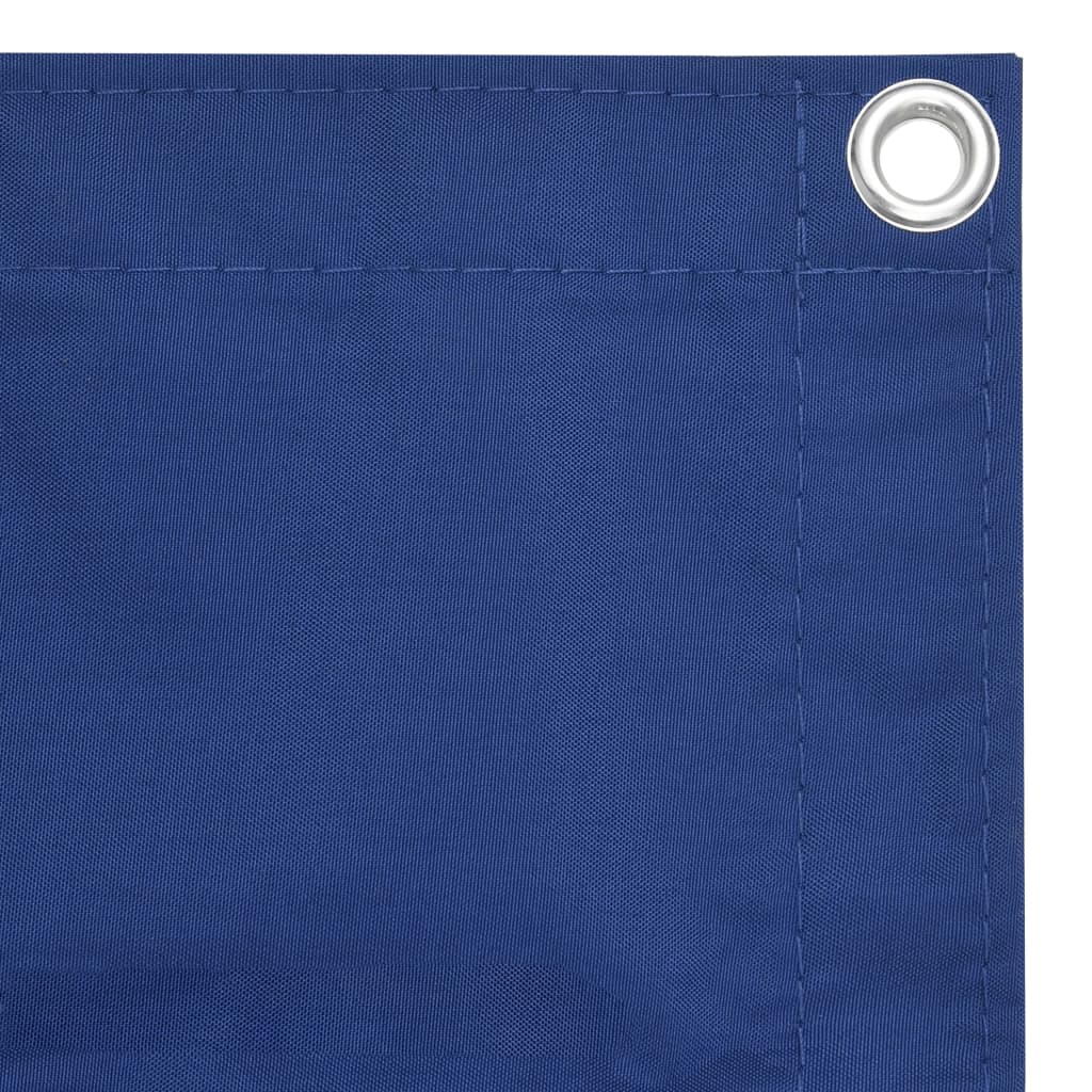 Vidaxl balkonscherm 75x400 cm oxford stof blauw