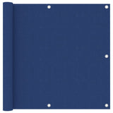 Vidaxl balkonscherm 90x400 cm oxford stof blauw
