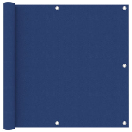 Vidaxl balkonscherm 90x500 cm oxford stof blauw