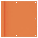 Vidaxl balkonscherm 90x300 cm oxford stof oranje