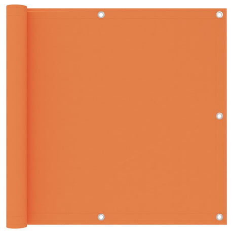 Vidaxl balkonscherm 90x400 cm oxford stof oranje