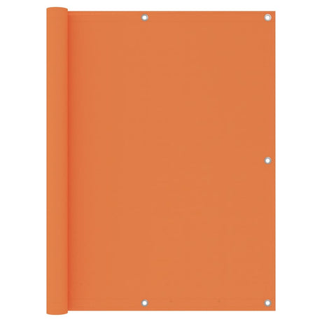 Vidaxl balkonscherm 120x500 cm oxford stof oranje