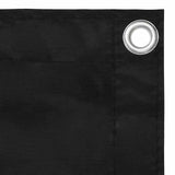 Vidaxl balkonscherm 90x400 cm oxford stof zwart