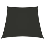 Vidaxl zonnezeil trapezium 2 4x3 m oxford stof antracietkleurig