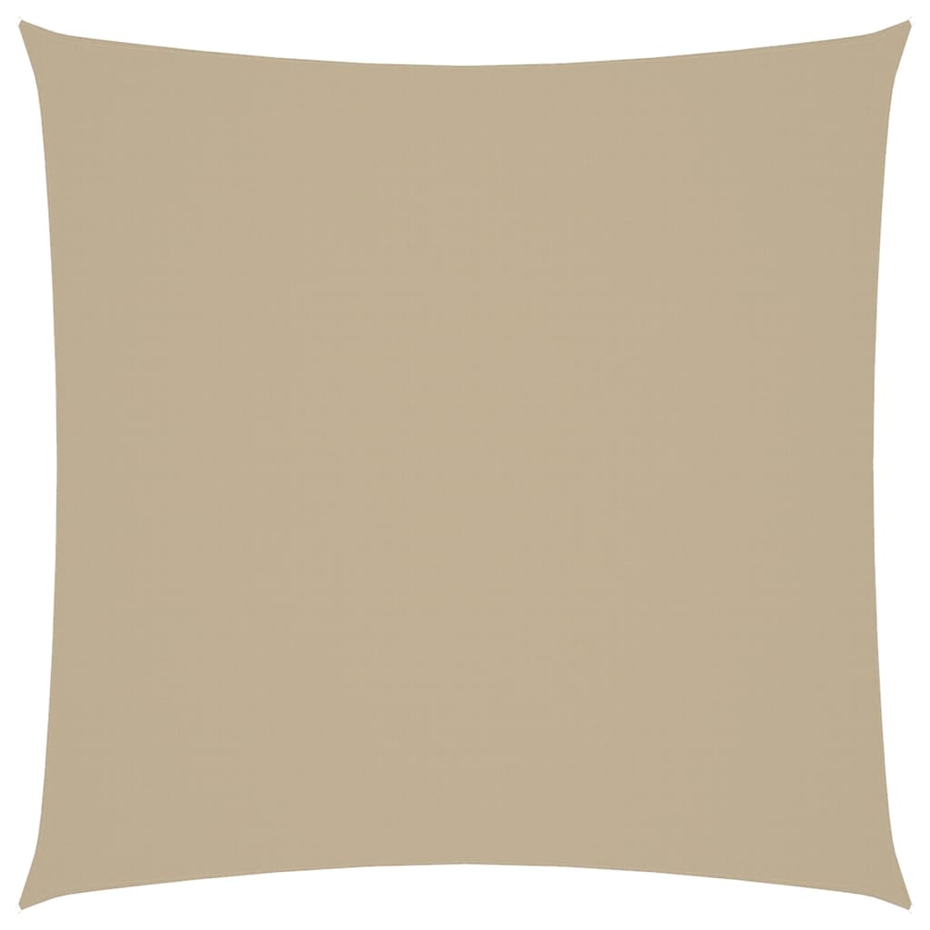 VidaXL Zonnescherm vierkant 2,5x2,5 m oxford stof beige