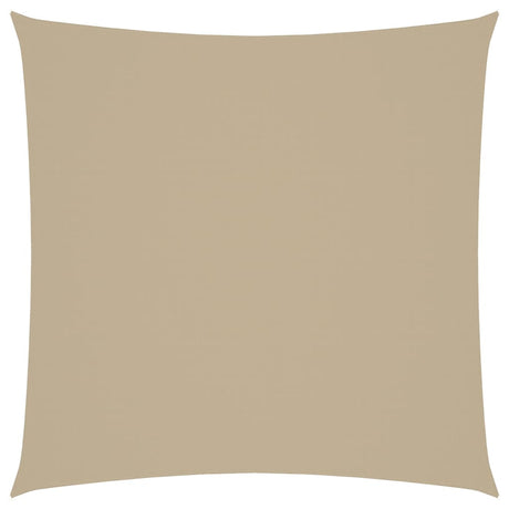 VidaXL Zonnescherm vierkant 2,5x2,5 m oxford stof beige