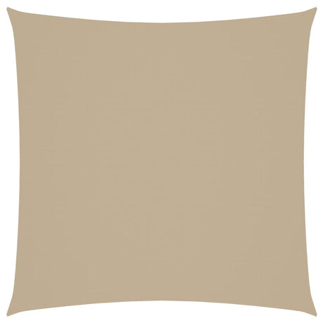 Vidaxl zonnescherm vierkant 4x4 m oxford stof beige