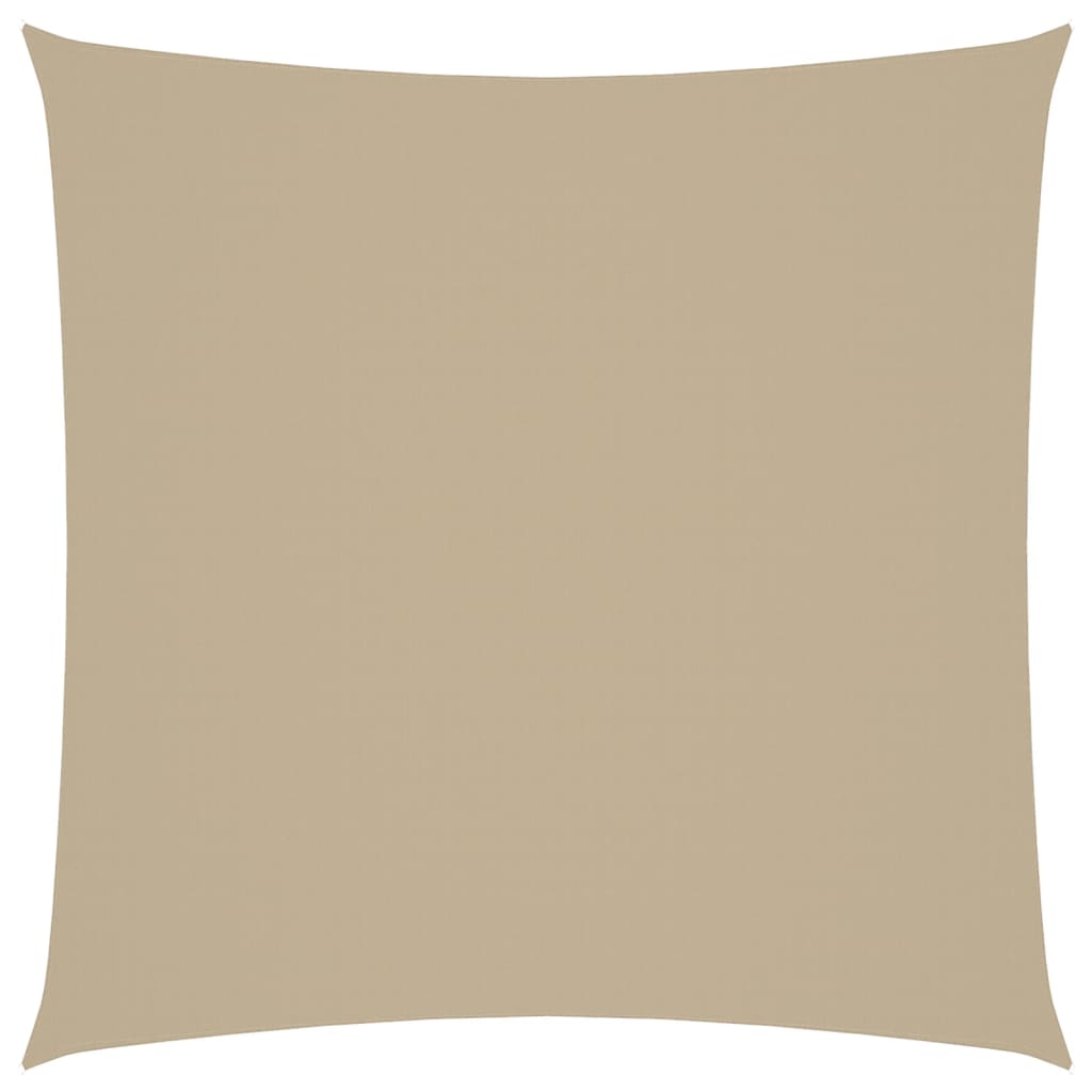 VidaXL Zonnescherm vierkant 4,5x4,5 m oxford stof beige