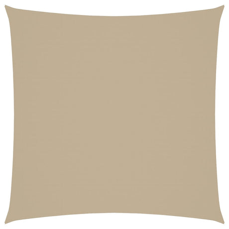 VidaXL Zonnescherm vierkant 6x6 m oxford stof beige