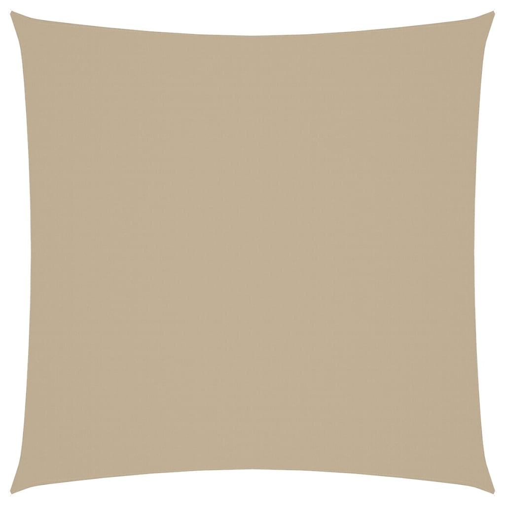 VidaXL Zonnescherm vierkant 7x7 m oxford stof beige