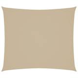 VidaXL Zonnescherm rechthoekig 2x2,5 m oxford stof beige