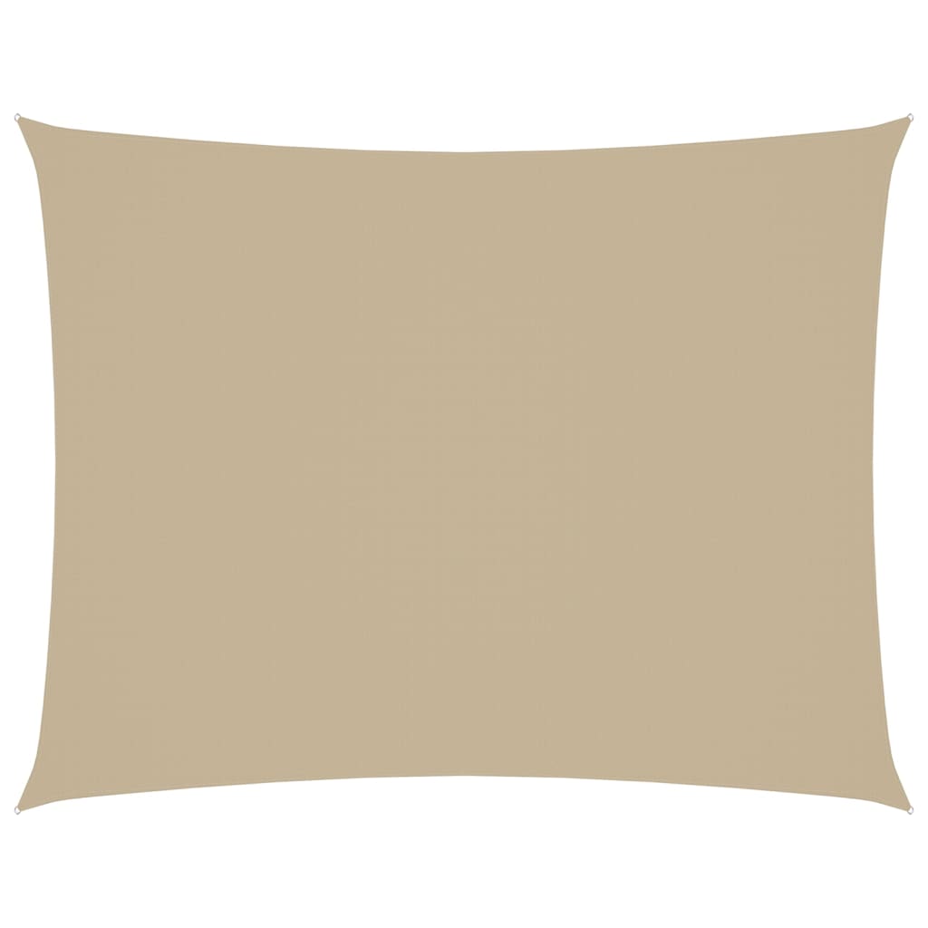 VidaXL Zonnescherm rechthoekig 2x3,5 m oxford stof beige