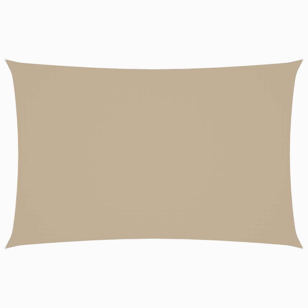 VidaXL Zonnescherm rechthoekig 2x4,5 m oxford stof beige