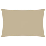 Vidaxl zonnescherm rechthoekig 2x5 m oxford stof beige