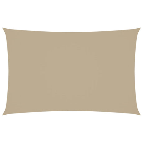 VidaXL Zonnescherm rechthoekig 2,5x5 m oxford stof beige