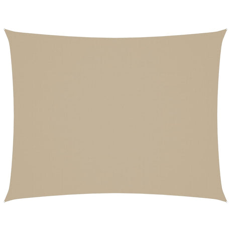 Vidaxl zonnescherm rechthoekig 3x4 m oxford stof beige