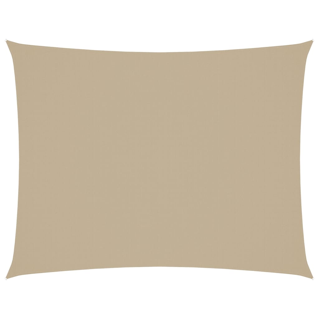 VidaXL Zonnescherm rechthoekig 3x6 m oxford stof beige