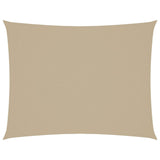 Vidaxl zonnescherm rechthoekig 3x6 m oxford stof beige