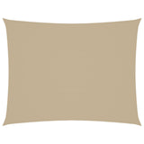 Vidaxl zonnescherm rechthoekig 3,5x5 m oxford stof beige