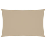 Vidaxl zonnescherm rechthoekig 4x7 m oxford stof beige