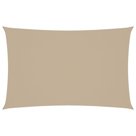 Vidaxl zonnescherm rechthoekig 4x7 m oxford stof beige