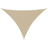 Vidaxl zonnescherm driehoekig 4x4x5,8 m oxford stof beige
